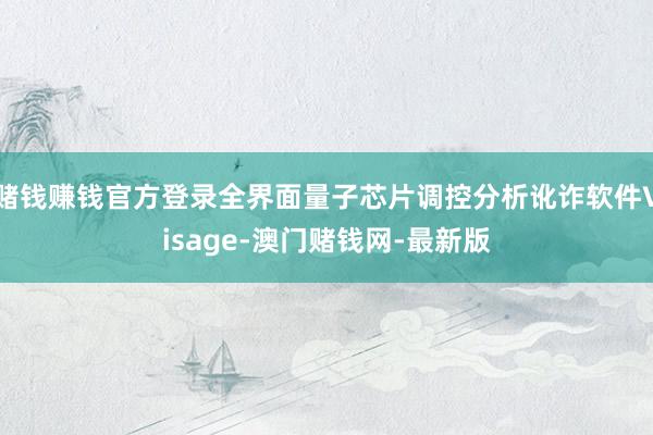 赌钱赚钱官方登录全界面量子芯片调控分析讹诈软件Visage-