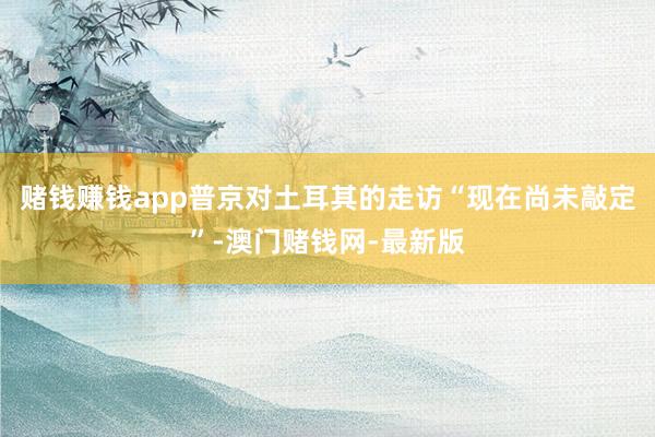 赌钱赚钱app普京对土耳其的走访“现在尚未敲定”-澳门赌钱网-最新版